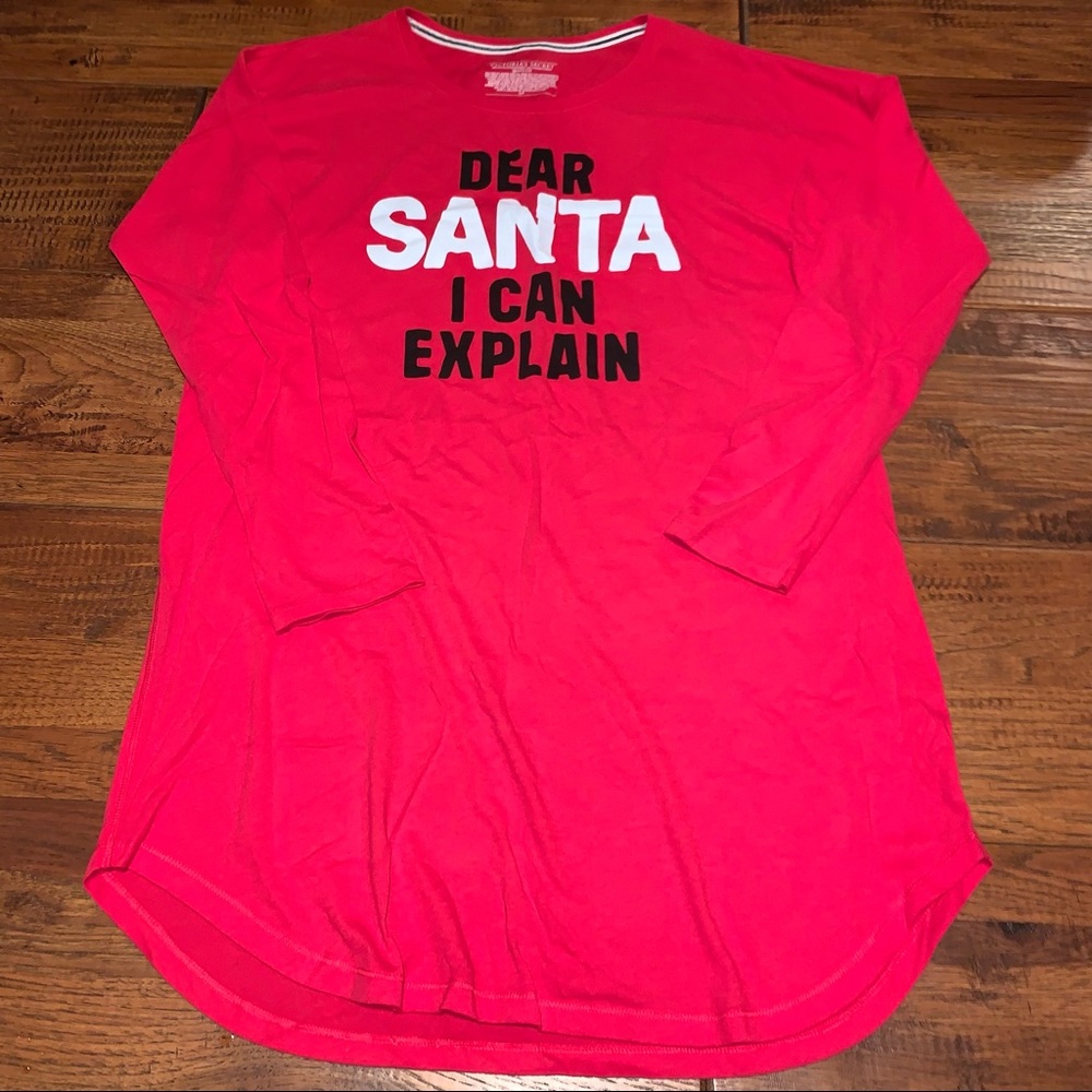 VS Christmas night gown